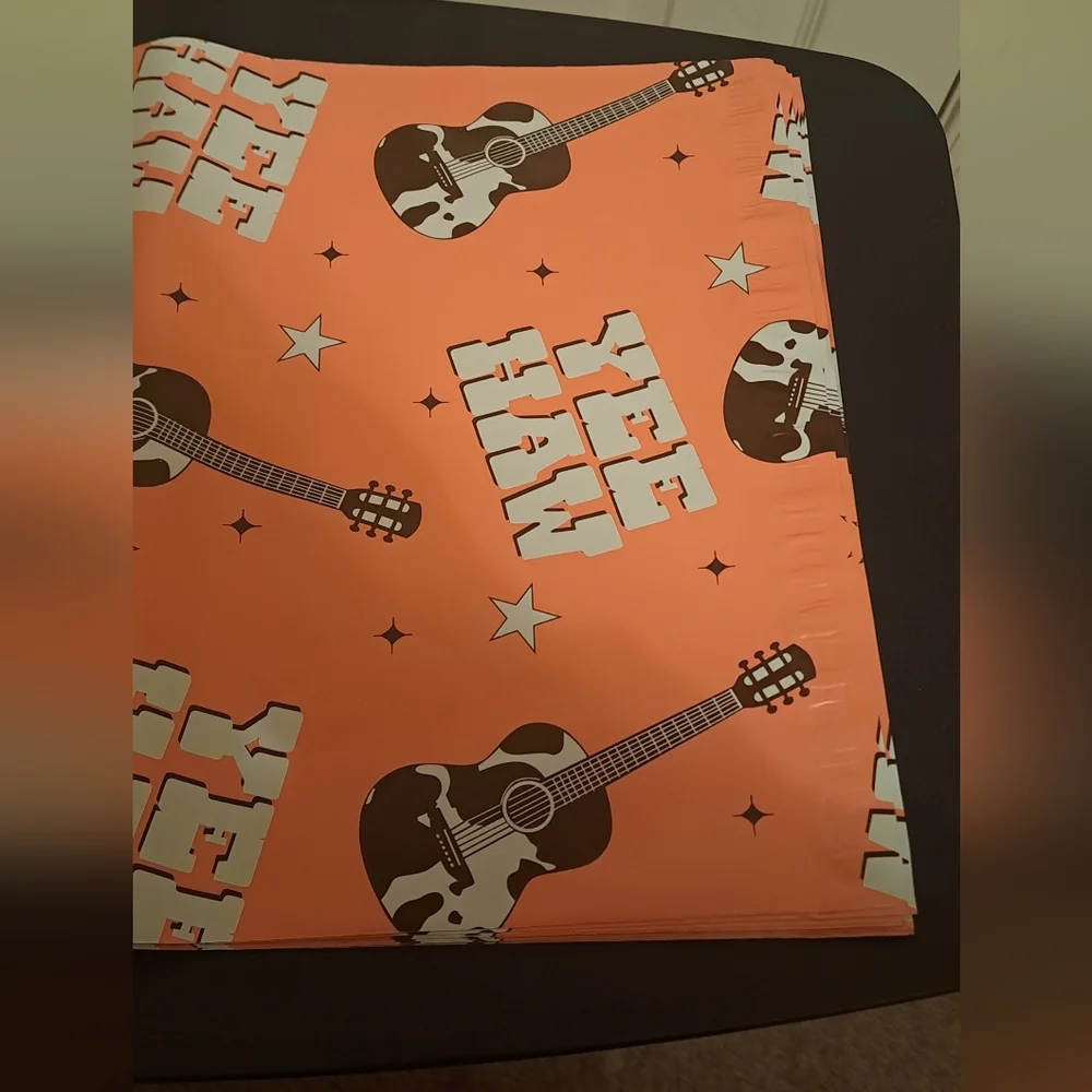 15 ct YEE HAW 14.5X19 Polymailers with 80 Thank you 2